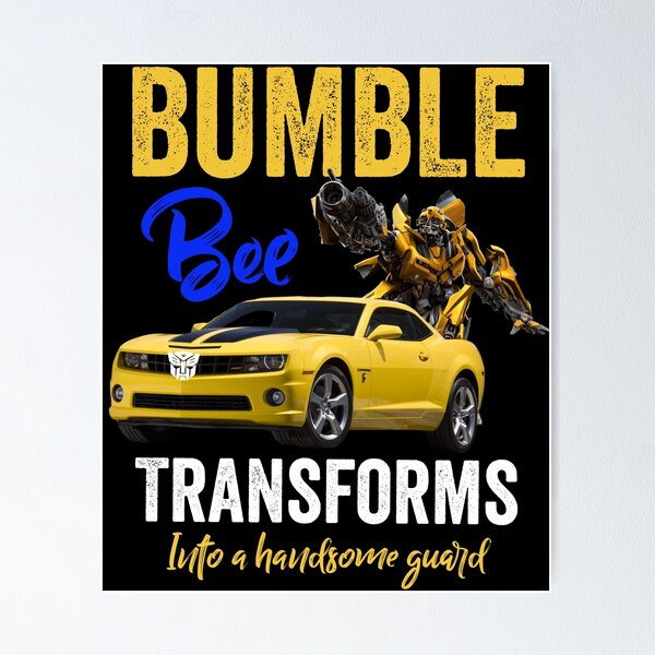 Item preview, TRANSFORMER BUMBLE BEE designed and sold by Hussain Shirts.