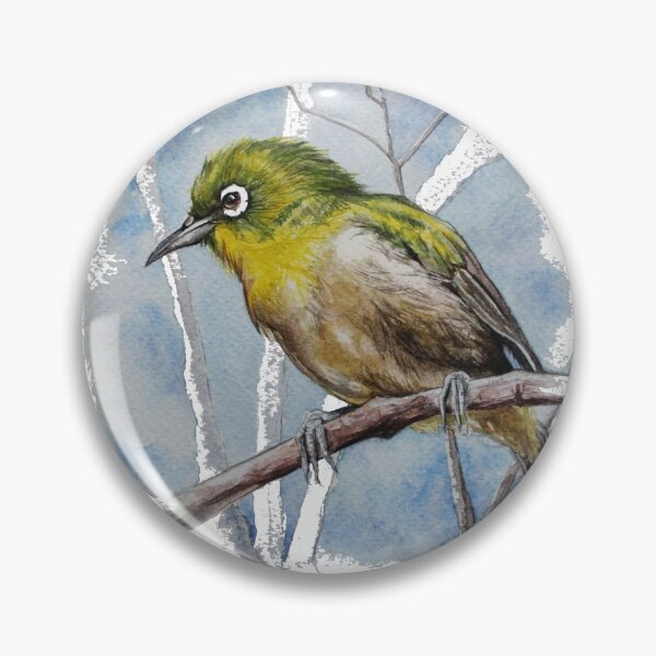 Item preview, Japanese white-eye designed and sold by PerjamosyArt.