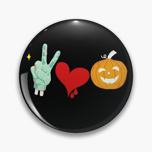 Item preview, Peace - Love - Pumpkin --- Halloween 2020  designed and sold by LinniesTees.