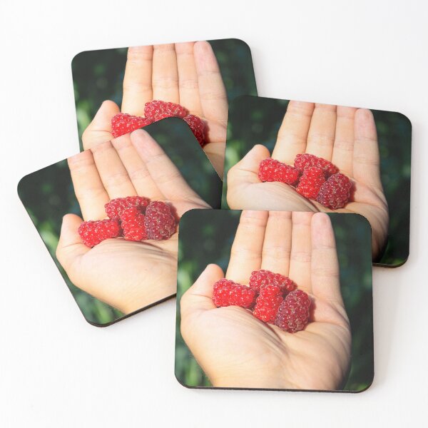Item preview, Raspberry in a hand designed and sold by Life-s-A-Hike.