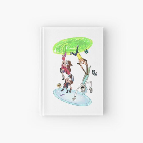 Gravity Falls Portal Hardcover Journals Redbubble