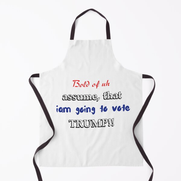 Item preview, Bold of assume that iam going to vote trump.(anti Trump greeting cards)  designed and sold by Slangt-shirt.