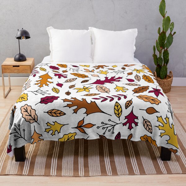 Item preview, Autumn Leaves || Fall Leaves || Maple Leaves || Oak Leaves designed and sold by Hilary Leslie.