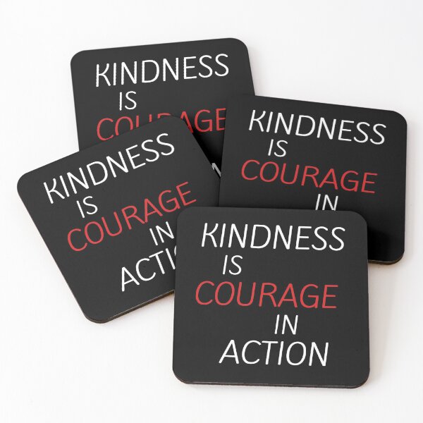 Item preview, Kindness Is Courage In Action 2.0: Black Selection designed and sold by Intuitive Engines Apparel Co..