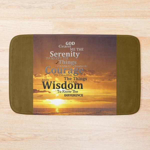 Item preview, Serenity Prayer With Sunset By Sharon Cummings designed and sold by Sharon Cummings Art.