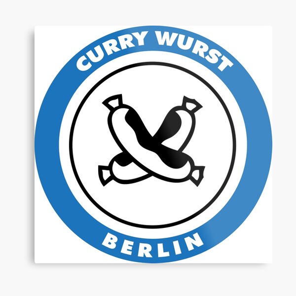Wandbilder Lustige Currywurst Redbubble