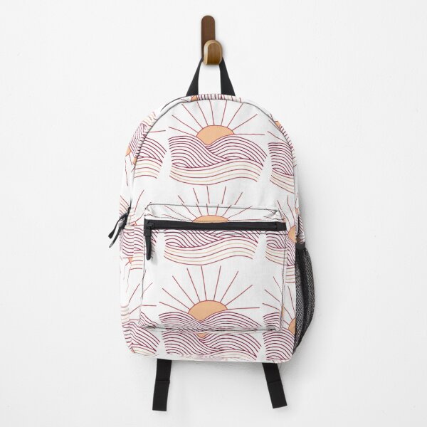 Item preview, Sunset on Rolling Mountains || Hills || Abstract designed and sold by Hilary Leslie.