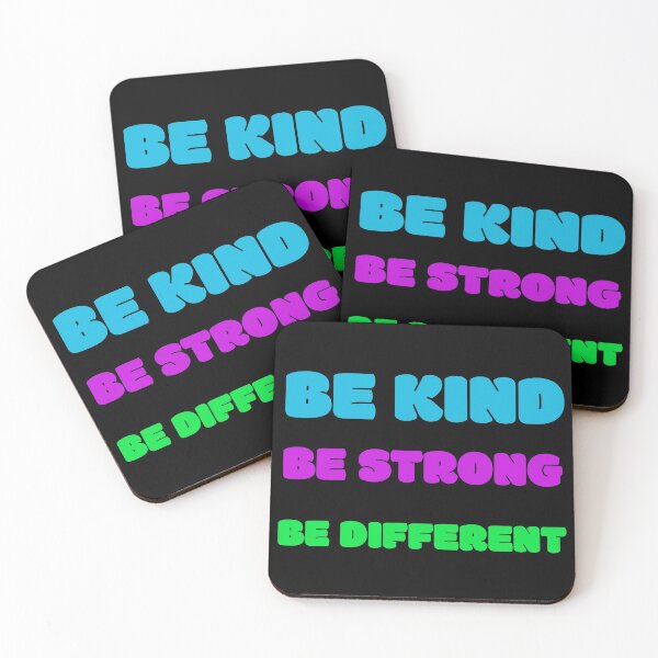 Item preview, Be Kind Be Strong Be Different designed and sold by GoodVibeDesign.