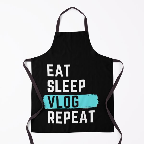 Item preview, Eat Sleep Vlog Repeat designed and sold by m95sim.