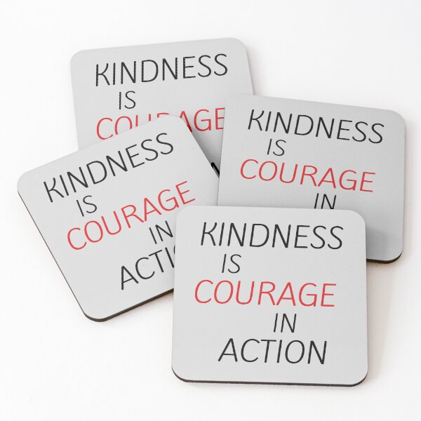 Item preview, Kindness Is Courage In Action 2.0: Gray Selection designed and sold by Intuitive Engines Apparel Co..