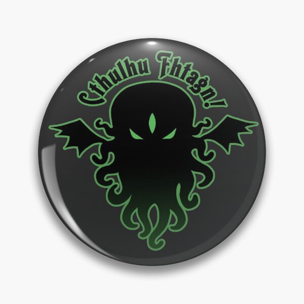 Item preview, Cthulhu Fhtagn! - lovecraftian Logo designed and sold by richeyricochet.