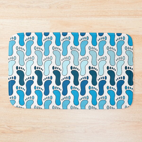 Item preview, Human Footprints || Cool Palette || Feet  designed and sold by Hilary Leslie.