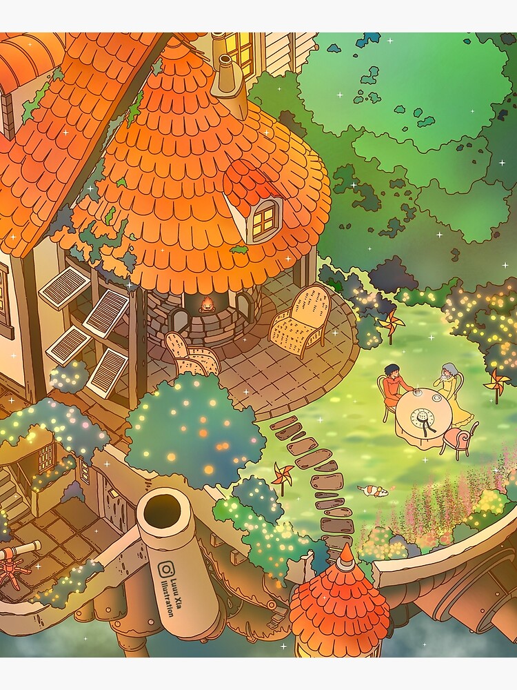 Picnic Above Clouds by luuuxia