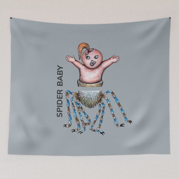 Item preview, SPIDER BABY by FrankenDuo aluminium grey designed and sold by FrankenDuo.