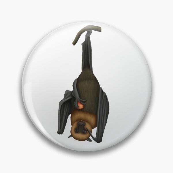 Item preview, Megabat Fruit Bat Eating Fruit designed and sold by troyanthonyart.