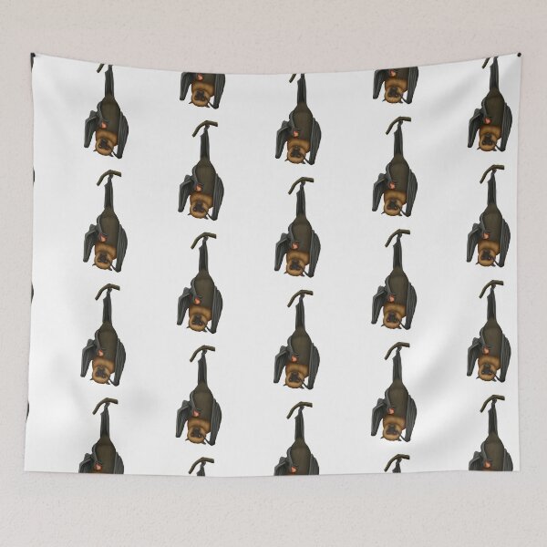 Item preview, Megabat Fruit Bat Eating Fruit designed and sold by troyanthonyart.