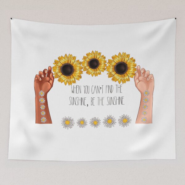 Item preview, Sunflower Daisies When You Can’t Find the Sun Be the Sun designed and sold by Dollfacedesign.