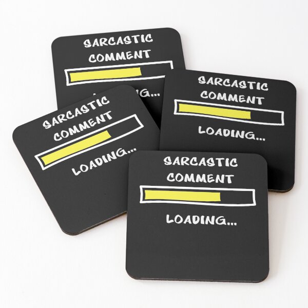 Item preview, Sarcastic Comment Loading Funny T-Shirts and More designed and sold by Jungleful33.