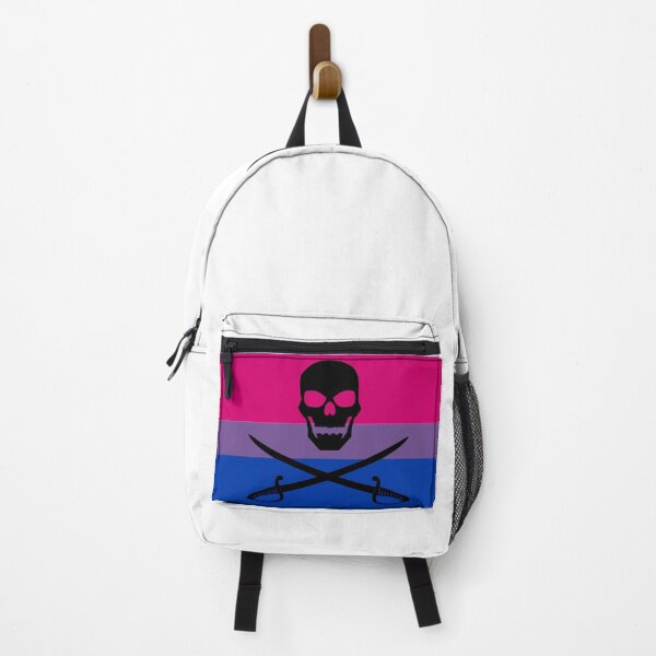 Item preview, Bi-pirate flag designed and sold by LeatherBound.