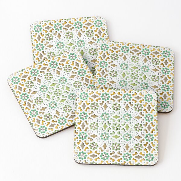 Item preview, patrón oriental para Kris 3- marrón, verde, blanco designed and sold by ohaniki.