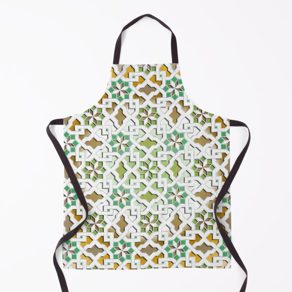 Item preview, patrón oriental para Kris 3- marrón, verde, blanco designed and sold by ohaniki.