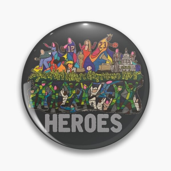 Item preview, Heroes (with word) designed and sold by rtbrassard.
