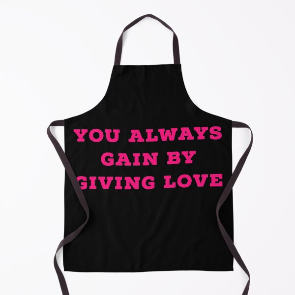Item preview, Copy of f You always gain by giving love (pink black) designed and sold by cute105.