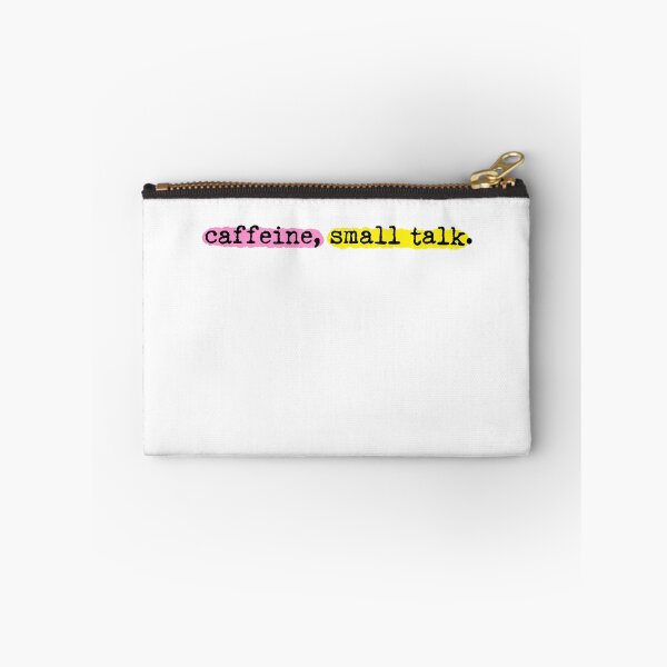 Item preview, Caffeine Small Talk Cute Coffee Lazy designed and sold by sharedipmemes.