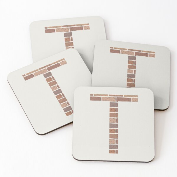 Item preview, Brick wall T letter designed and sold by EngineerGoC.