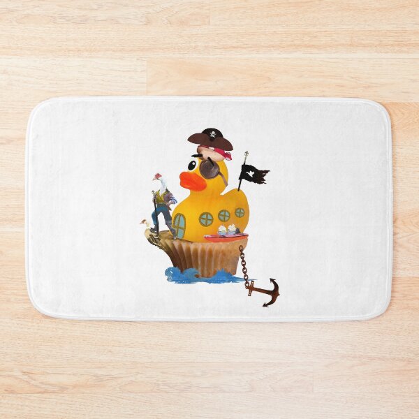 Item preview, Captain Duck of the cupcake ship designed and sold by PlumDeep.