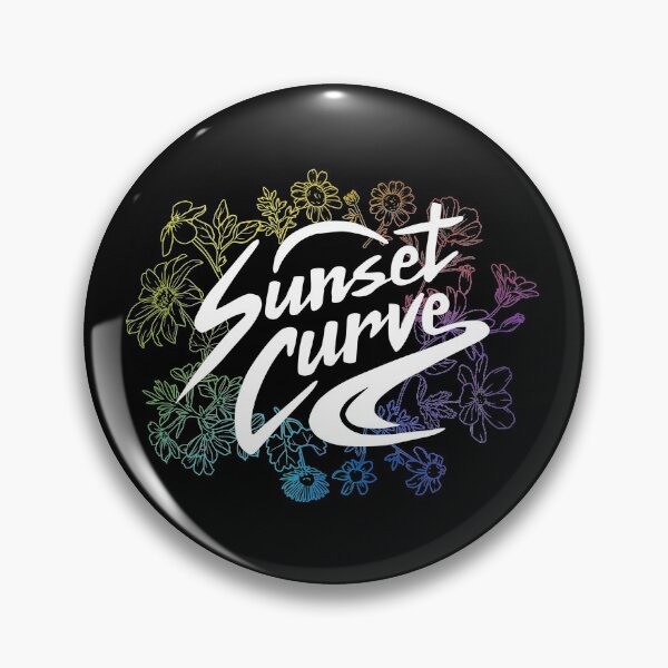 Item preview, Sunset Curve - Arco iris floral designed and sold by GoldenDov.