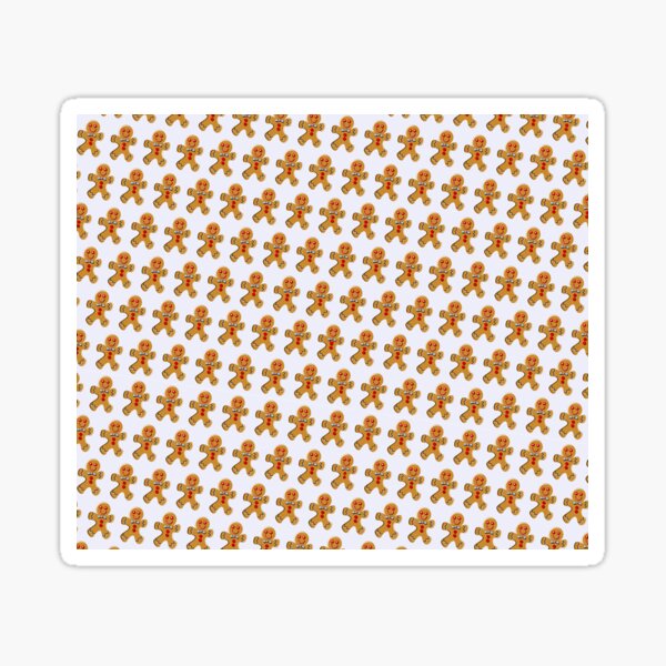 Gingerbread Man Sticker