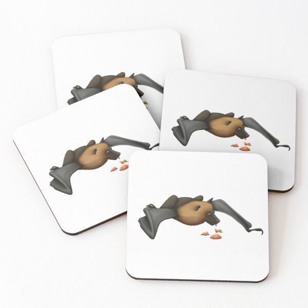 Item preview, Megabat Fruit Bat Eating Fruit designed and sold by troyanthonyart.