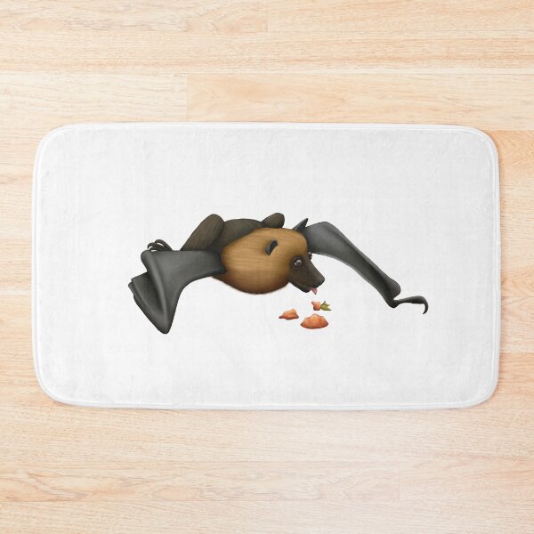 Item preview, Megabat Fruit Bat Eating Fruit designed and sold by troyanthonyart.
