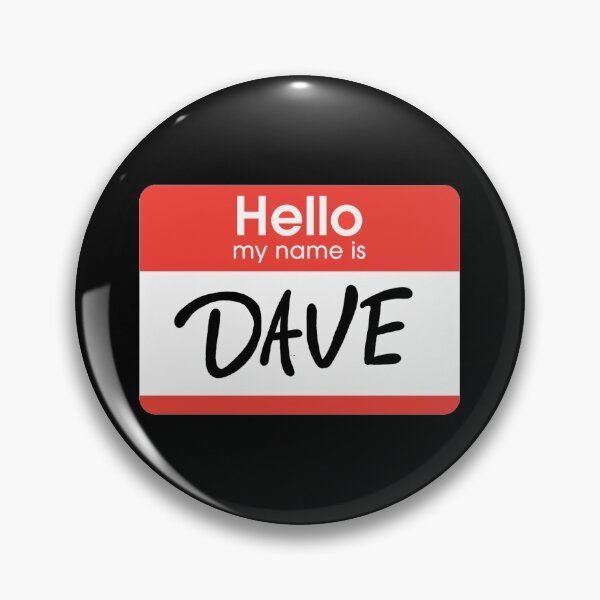 Item preview, Just a Guy Called Dave designed and sold by ToruandMidori.