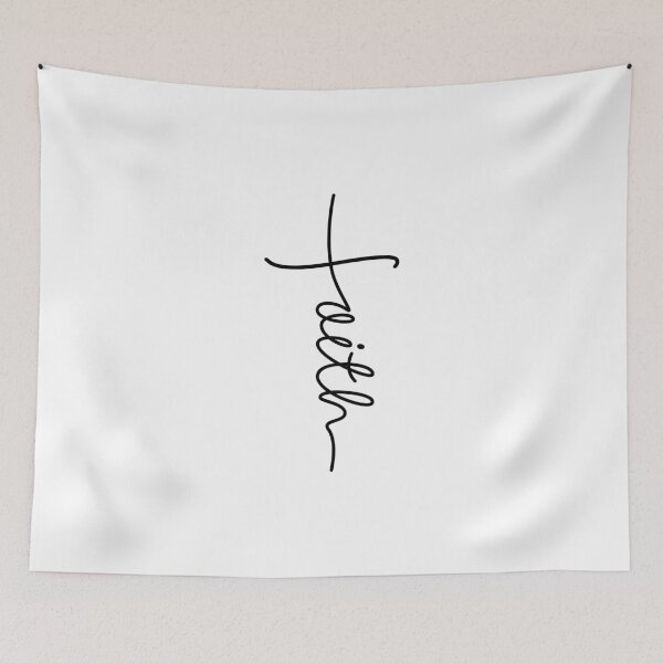 Item preview, 'Faith' Cross Religious Christian Design designed and sold by Rodney's Marketplace.
