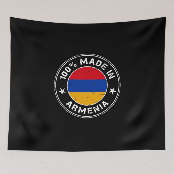 Item preview, Armenia Armenian flag flag stamp designed and sold by GeogDesigns.