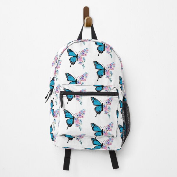 Item preview, Blue Floral Butterfly designed and sold by MA DESIGNS.