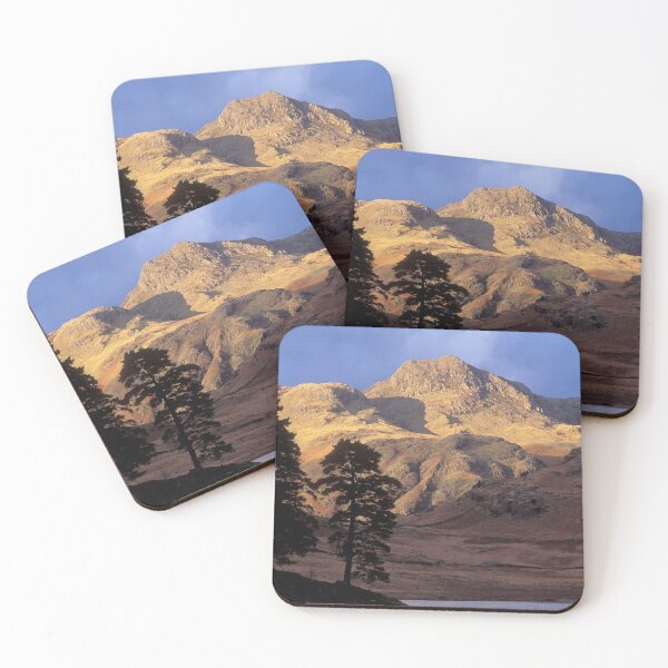 Item preview, Harrison Stickle and Loft Crag across Blea Tarn in the Lake District, Cumbria. Beautifully lit up as well.  designed and sold by Cameranick.