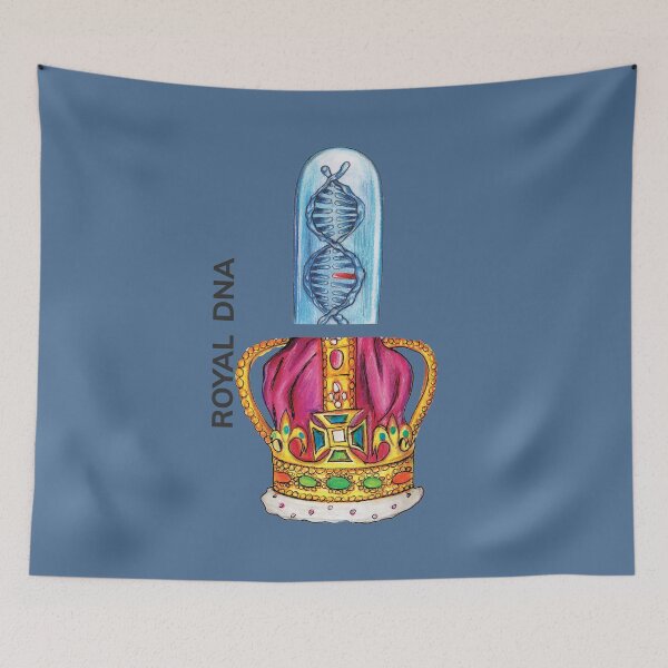 Item preview, ROYAL DNA by FrankenDuo kashmir blue designed and sold by FrankenDuo.