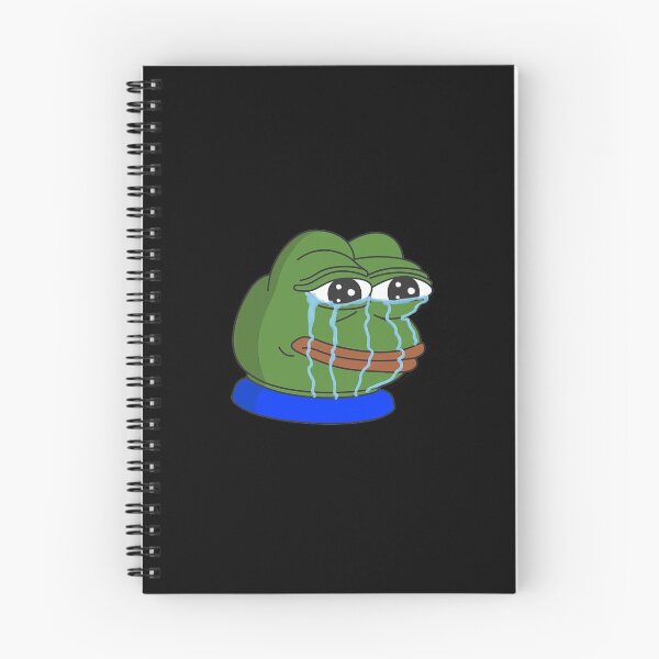 Item preview, Pepe the frog meme crying designed and sold by Omeris.