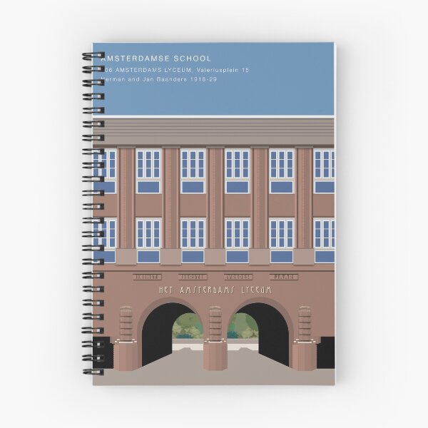 Item preview, Amsterdamse School - Amsterdams Lyceum designed and sold by Exvista-NL.