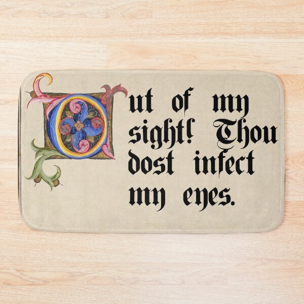 Item preview, Shakespearean Insults XI designed and sold by brushandframes.