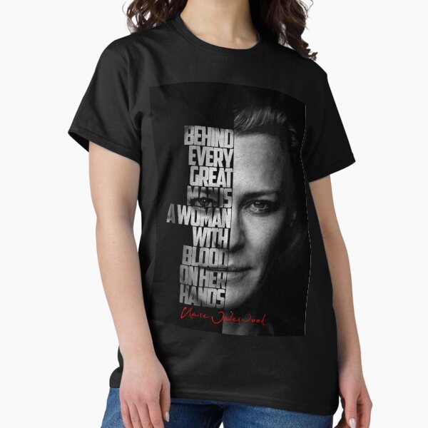 Item preview, Black and white Claire Underwood House of Cards quote. designed and sold by The Wise Fortress.