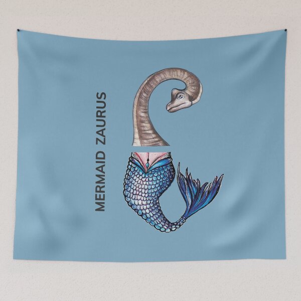 Item preview, MERMAID ZAURUS by FrankenDuo moonstone blue designed and sold by FrankenDuo.