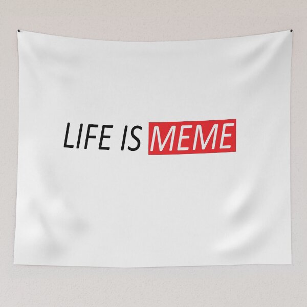 Item preview, life is mem shirt designed and sold by Yassirkhali.