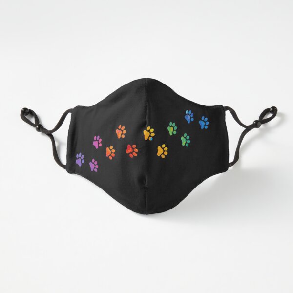 MASK - Watercolor Colorful Fitted 3-Layer