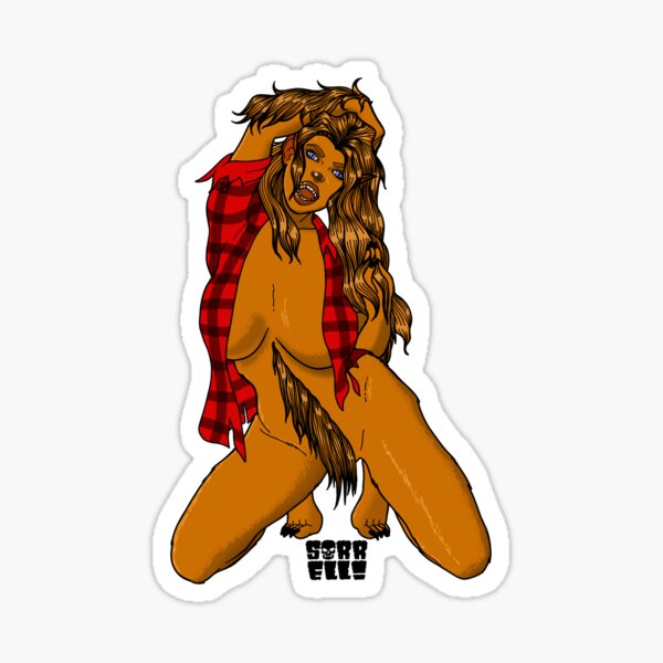 Monster Girl: Werewolf Sticker
