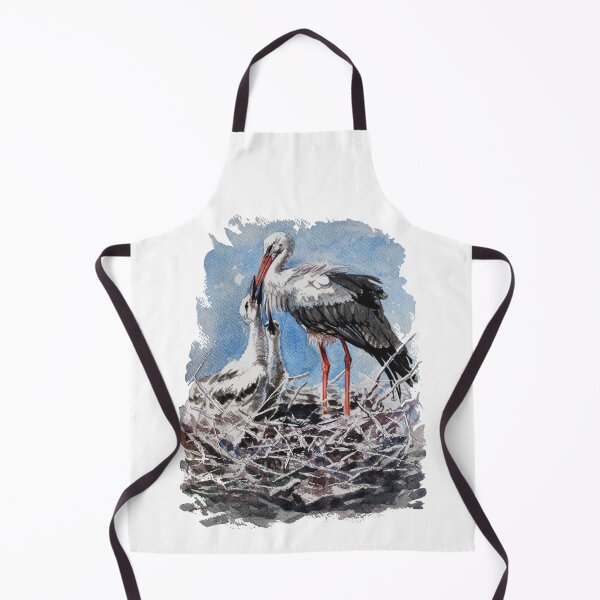 Item preview, White storks designed and sold by PerjamosyArt.