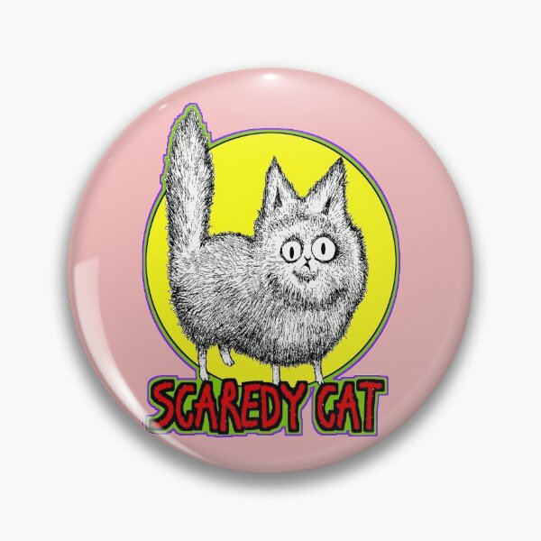Item preview, Scaredy Pants Pussy Cat designed and sold by linden lorenson.